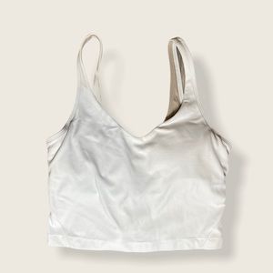 White Lululemon tank top